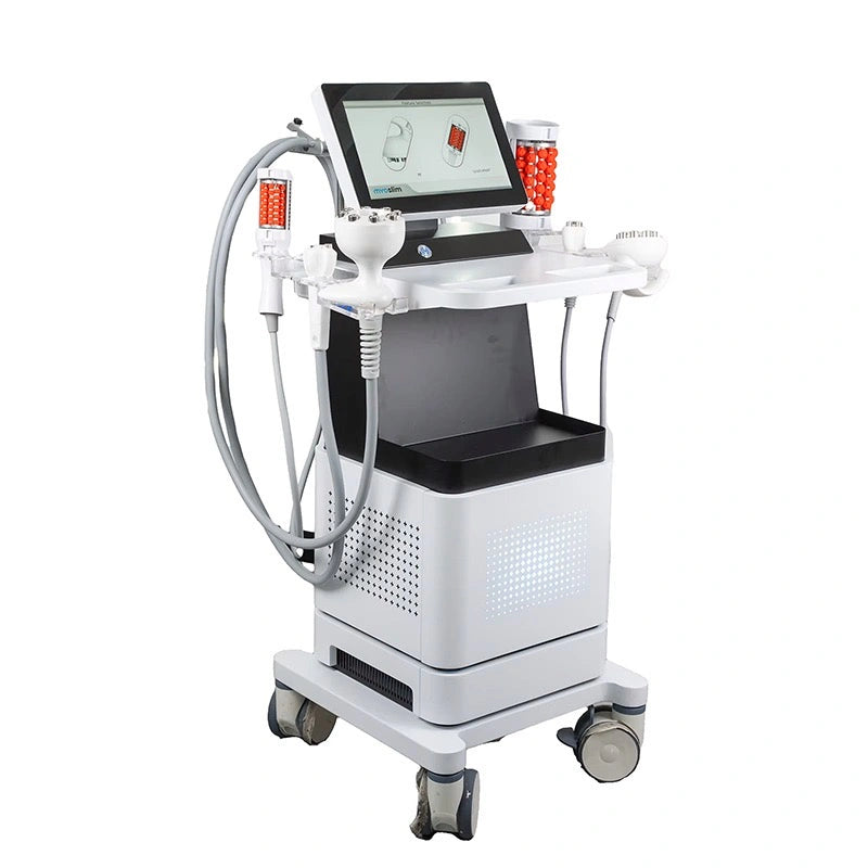 S Shape Body Roller Machine Vacuum Roller RF Beauty Equipment all handles

