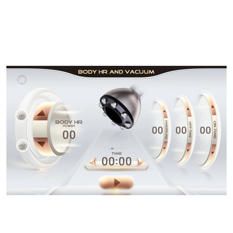 interface of RF Cavitation Machine
