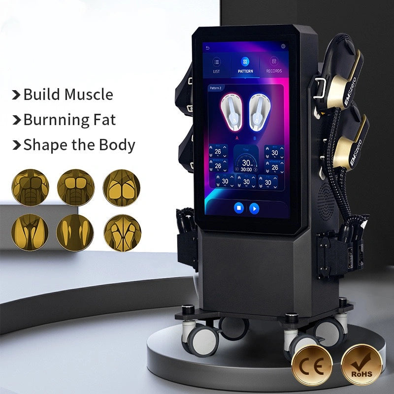 Professional EMS Sculpting Machine black color